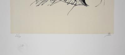 Edvard MUNCH (d’après) - Lovers, 1890 - Lithographie numérotée 2