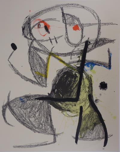 Joan Miro - Miro : Œuvres récentes, lithographie en couleur 2