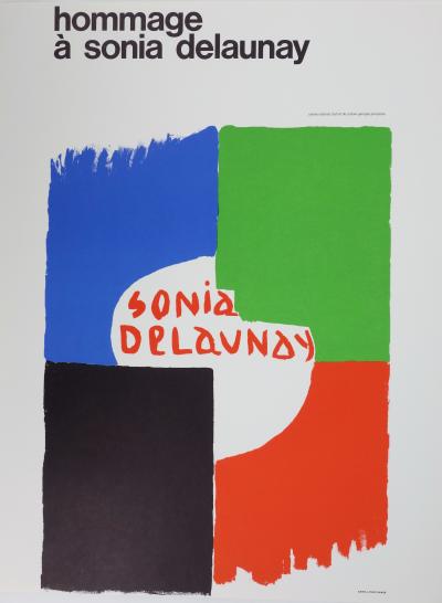 Sonia Delaunay (d’après) : Hommage à Sonia Delaunay - Lithographie 2