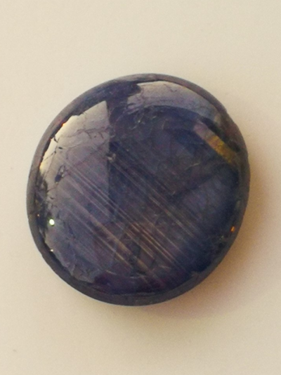 Saphir étoilé cabochon de 3.95 carats naturel 2