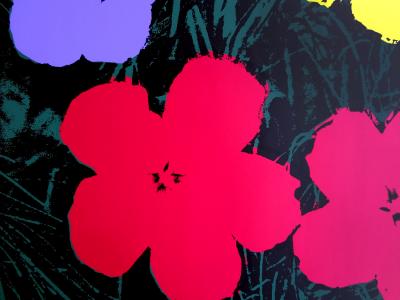 Andy WARHOL (after) Sunday B. Morning - Flowers 11.73 - Screen print, COA included - Pop Art 2