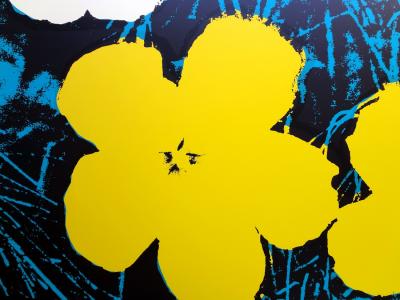 Andy Warhol (after) Sunday B. Morning - Flowers 11.72 Screen print, COA included - Pop Art 2
