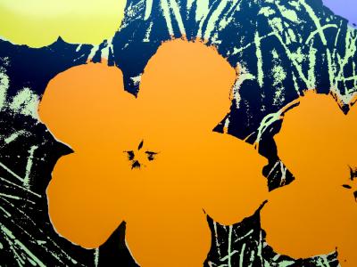 Andy Warhol (after) Sunday B. Morning - Flowers 11.67 Screen print, COA included - Pop Art 2