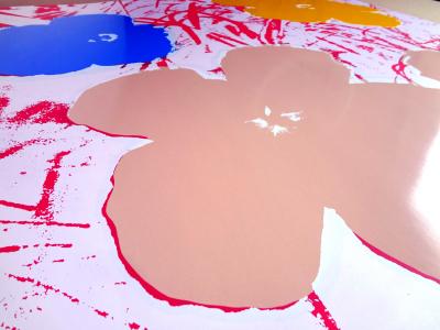 Andy Warhol (after) Sunday B. Morning - Flowers 11.70 Screen print, COA included - Pop Art 2