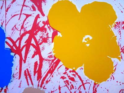 Andy Warhol (after) Sunday B. Morning - Flowers 11.70 Screen print, COA included - Pop Art 2