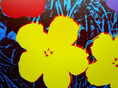 Andy Warhol (after) Sunday B. Morning - Flowers 11.71 Screen print, COA included - Pop Art 2