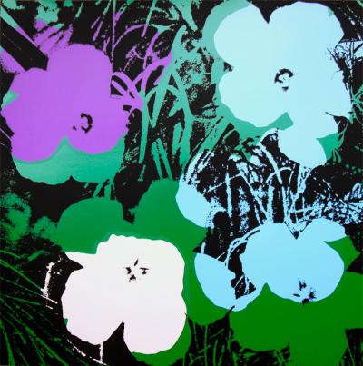 Andy Warhol (after) - Flowers - Portfolio 10 silkscreens 2