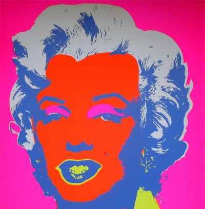 Andy Warhol (d’après) Marilyn 11.22  Siebdruck auf Museumspapier 2