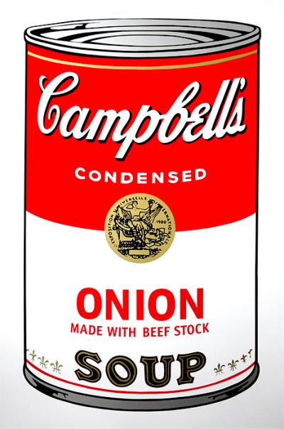 Andy WARHOL (d’après) - Campbell’s Soup, Onion, Sérigraphie 2