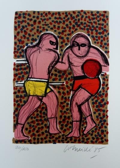 CORNEILLE - Lithographie 4, 1985, Signée 2