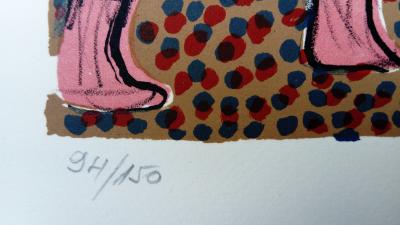 CORNEILLE - Lithographie 4, 1985, Signée 2