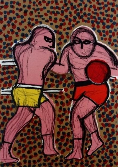 CORNEILLE - Lithographie 4, 1985, Signée 2