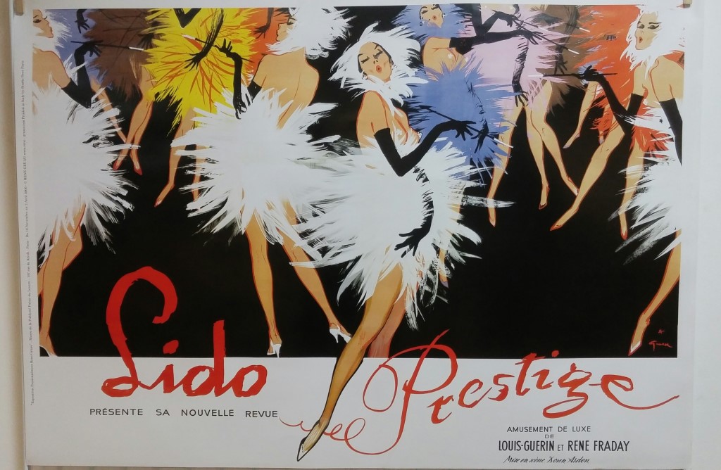 René GRUAU (1909-2004) ,Affiche Lido - Art Moderne - Plazzart