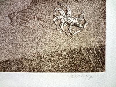 Jorge CASTILLO - Composición erótica, Lithographie signée à la main et numérotée 2