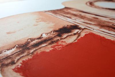 Josep GUINOVART - Imatges i terra II, 1991 - Gravure signée au crayon 2