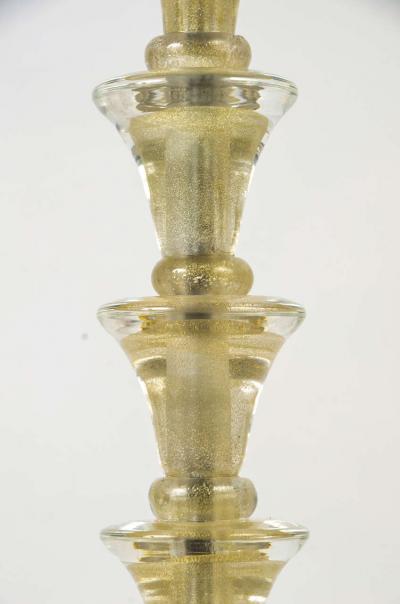 Italie, Set de quatre lampes en verre de Murano 2