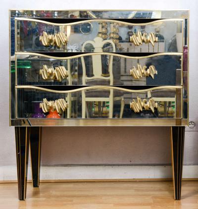 Italie - Commode recouverte de miroirs, 1969 2