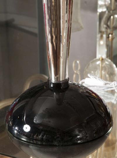 Paire de lampes en verre de Murano, 1980 2