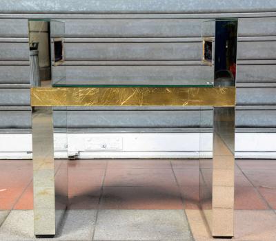 Travail Italien, circa 2000 - Paire de bancs en miroir 2