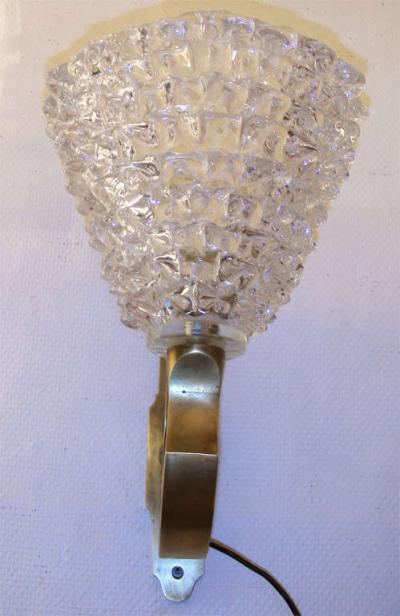 Barovier & Toso - Paire d’appliques en verre de Murano 2