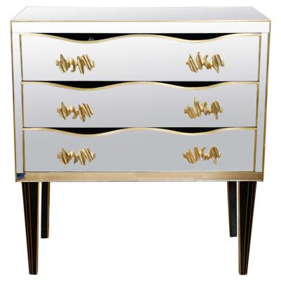 Italie - Commode recouverte de miroirs, 1969 2