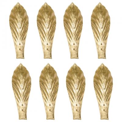 Set de 4 appliques en verre de Murano, 1990 2
