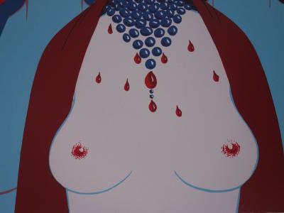 Félix LABISSE : Les trois reines - Lithographie originale Signée 2