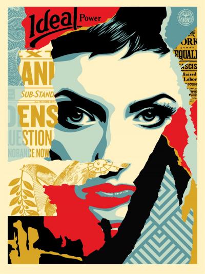 SHEPARD FAIREY (OBEY) - Sérigraphie signée et numérotée, Ideal Power 2