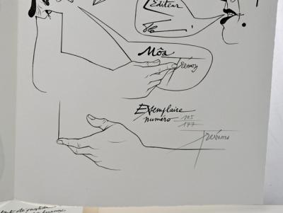 Pierre-Yves TREMOIS - Moâ le clown - Livre gravé et calligraphié 2