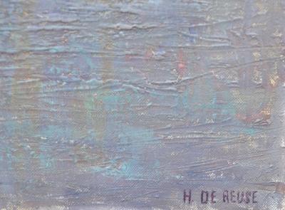 Hélène DE REUSE, Huile sur toile 2