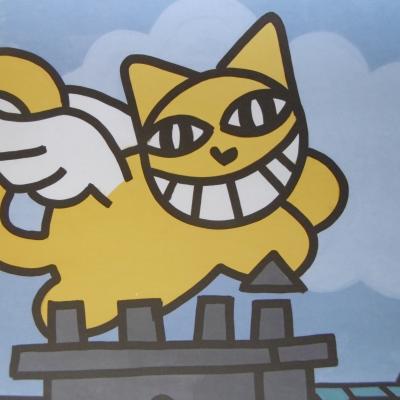 M.CHAT -  Chats Parisiens - Lithographie signée et numérotée 2