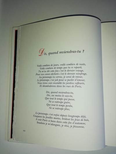 Jacques PECNARD - Les Chansons de Barbara- Illustrées par 11 lithographies originales 2