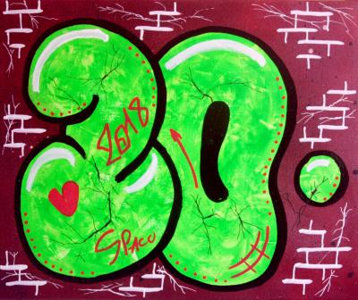 SPACO 30 oldy graffiti street art 2