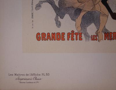 Jules Chéret : Bal du Moulin Rouge - lithographie originale signée, 1897 2