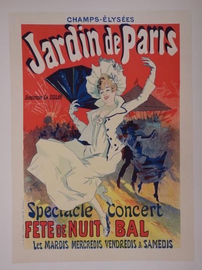 Jules Chéret Jardin de Paris, 1897 2