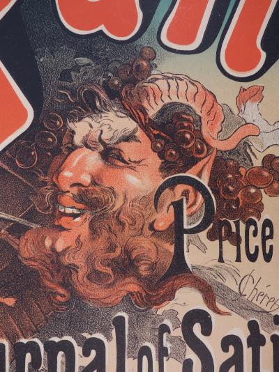 Jules CHERET : Pan, 1897 - Lithographie originale signée 2