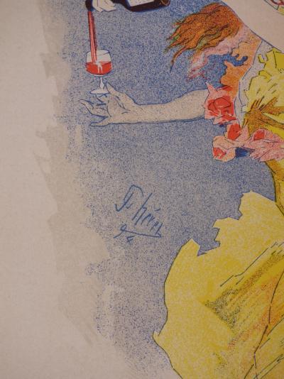 Jules Chéret : Vin Mariani - lithographie originale signée, 1897 2