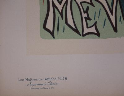 Gabriel Ibels : Mévisto - lithographie originale signée, 1897 2