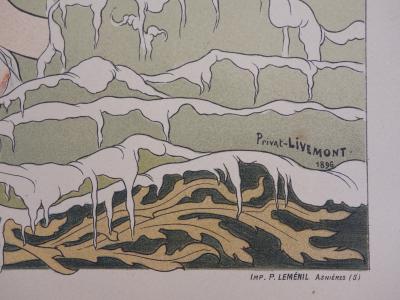 Henri PRIVAT-LIVEMONT : Casino de Cabour, 1897 - lithographie originale signée 2