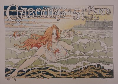 Henri PRIVAT-LIVEMONT : Casino de Cabour, 1897 - lithographie originale signée 2