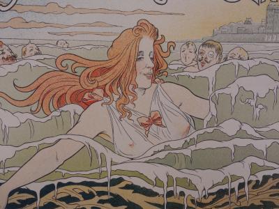 Henri PRIVAT-LIVEMONT : Casino de Cabour, 1897 - lithographie originale signée 2