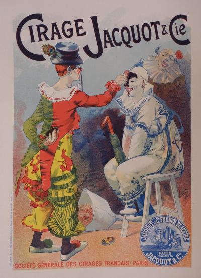 Lucien Lefèvre : Le Cirque - lithographie originale signée, 1897 2