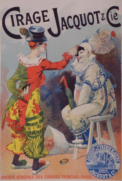 Lucien Lefèvre : Le Cirque - lithographie originale signée, 1897 2