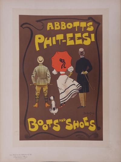 Dudley Hardy : Les chaussures - lithographie originale signée, 1897 2