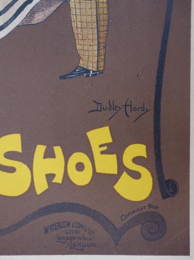 Dudley Hardy : Les chaussures - lithographie originale signée, 1897 2