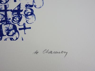 Cozette de Charmoy : Dans le brouillard des chiffres - Sérigraphie signée 2