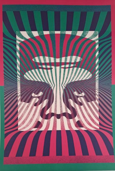 Shepard FAIREY (Obey) - Op Art Icon - Signed Offset Lithograph 2