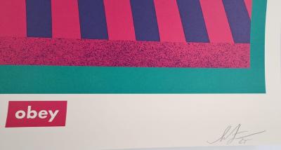 Shepard FAIREY (Obey) - Op Art Icon - Signed Offset Lithograph 2