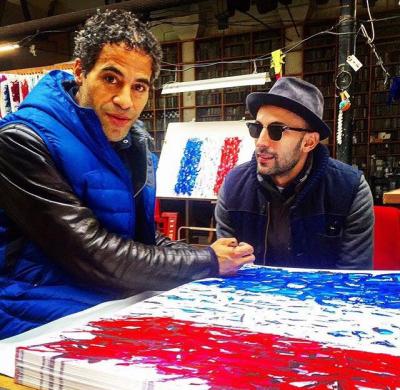 JonOne , Sérigraphie signée au crayon - Air France Forever, 2015. 2