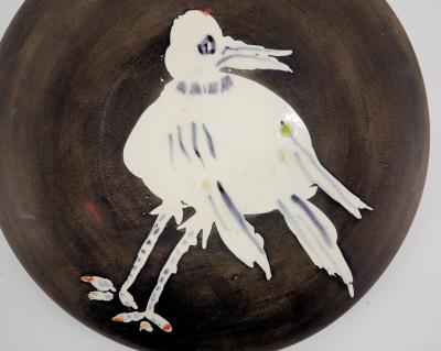 Pablo Picasso : Oiseau - Céramique signée - Madoura 2